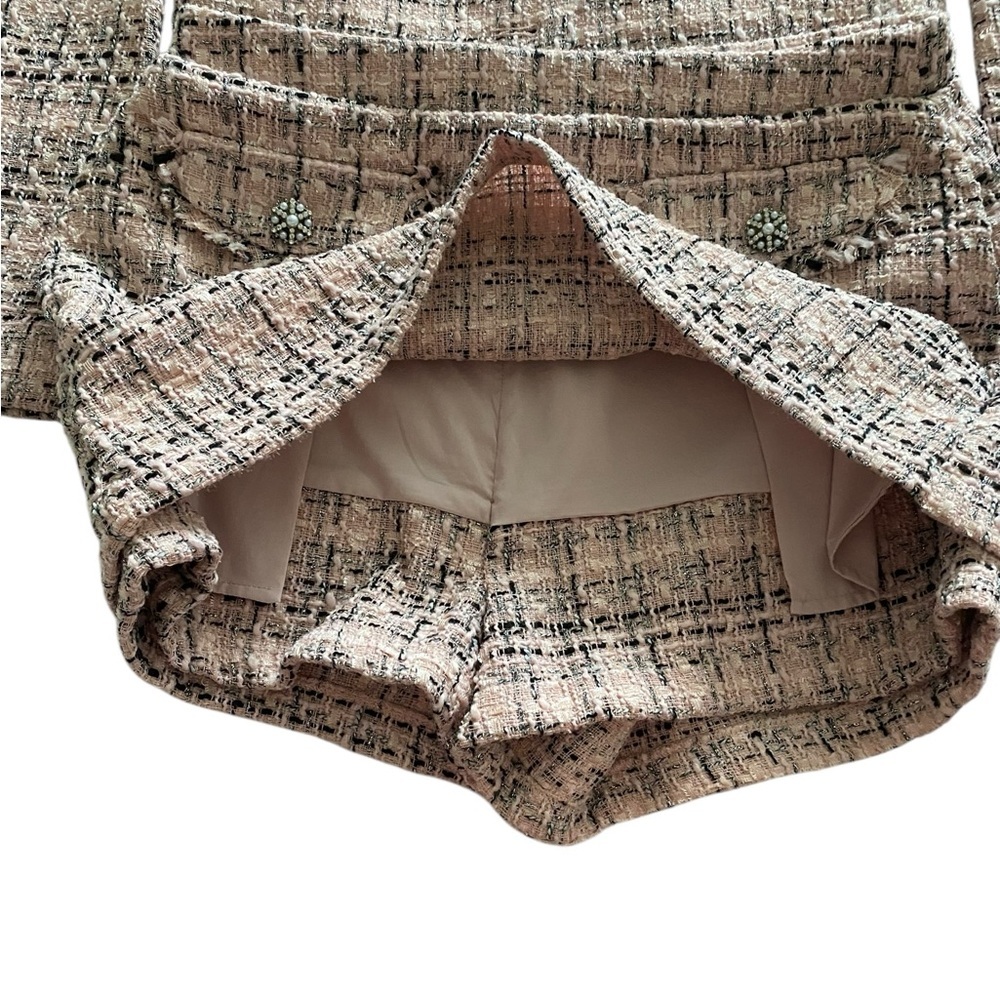 Wild Fable Pink Tweed Jacket + Skirt Set
Jacket Size: XXS
Skirt Size: Small - Picture 6 of 7